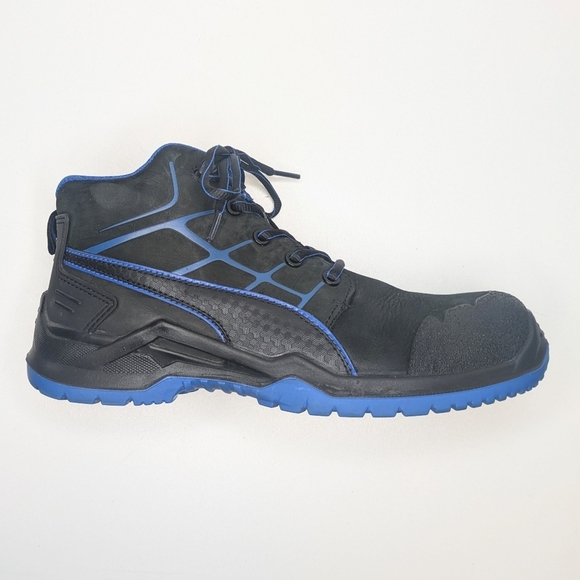 Puma Krypton Safety Boots Anti Static ESD Men's Size 9 - Picture 1 of 11